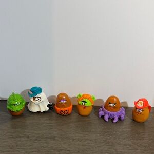 vintage McDonald's Halloween McNugget Buddies Happy Meal toys lot of 6